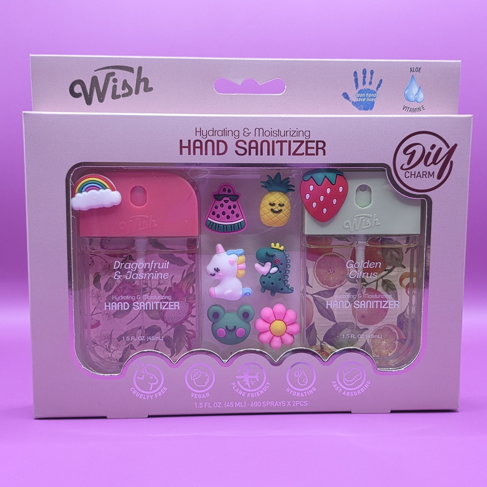 Wish Purple Hand Sanitizer Pack